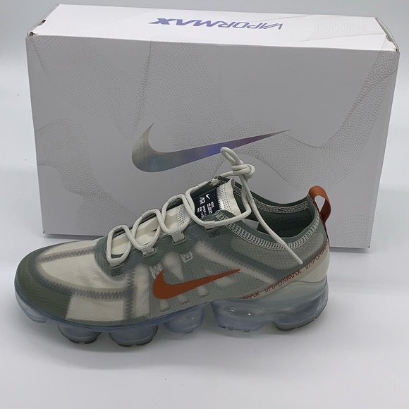 Nike Air VaporMax 2019 Grey Vintage Dark Russet - Picture 2 of 8